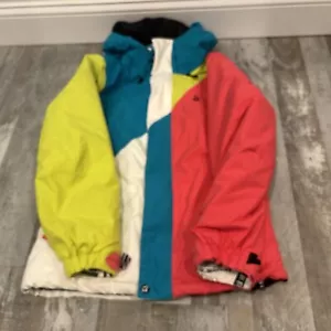 VOLCOM WOMENS SNOWBOARD SKI JACKET SZ XS BAUHAUS INSULATED 2011 RARE VINTAGE - Picture 1 of 24