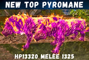 Nuevo Pyromane HP13k Melee 1325 ID90 Ark Survival Ascended PVE PS5/XBOX/PC - Imagen 1 de 6