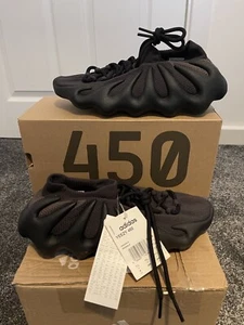 Size UK 7.5 - Adidas Yeezy 450 Dark Slate Utility Black - Picture 1 of 13