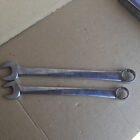 Snap-on Combination Wrenches # OEX 34  - 1-1/16"    # OEX 40  -  1-1/4" - 12 pt.