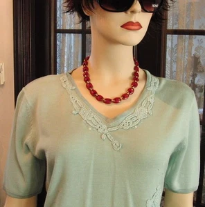 Suéter Top Cemasi Damas Nuevo Talla Mediana Precio de venta sugerido por el fabricante $48.00 Aqua - Imagen 1 de 8