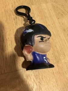 NFL Squeezy Mates, 2.5” Keychain, Baltimore Ravens Quarterback Joe Flacco #5 - Picture 1 of 2
