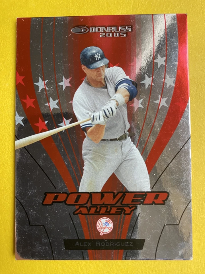 Alex Rodriguez : 2005 Donruss Power Alley 2146/2500 PA-4 - Image 1 of 2