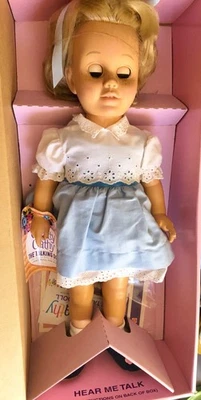 Muñeca parlante Cathy parlante clásica vintage de 20" 1998 reproducción funcionando Foto 1 de 4