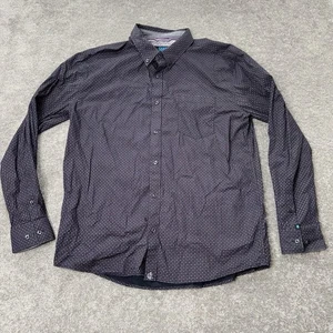 Camisa Cody James Core Grande Alta Abotonada Estampado Geométrico Western Rodeo Vaquero - Imagen 1 de 12