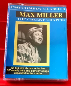 Max Miller The Cheeky Chappie 2-Tape Audio Studio Tracks+Live Shows 1938-1942 - Picture 1 of 7