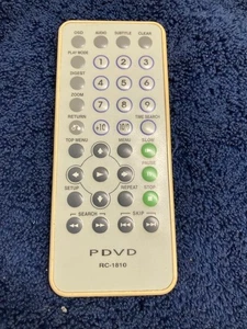 PDVD RC-1810 Lettore DVD Portatile Telecomando Mintek Insignia - Foto 1 di 3