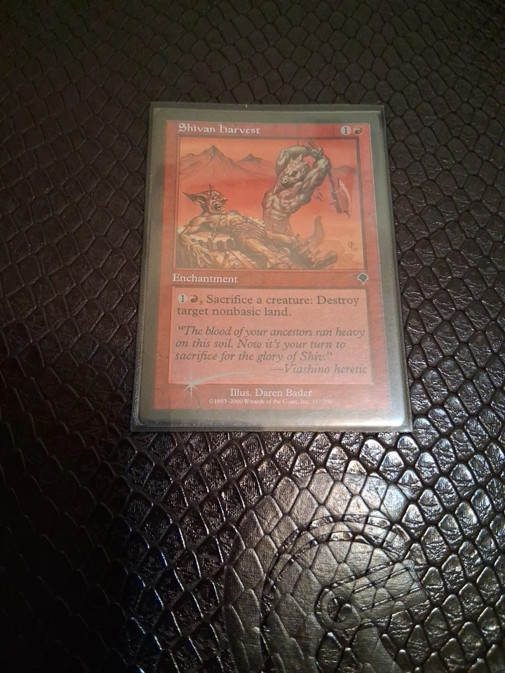 Shivan Harvest NM FOIL  - Image 1 of 1
