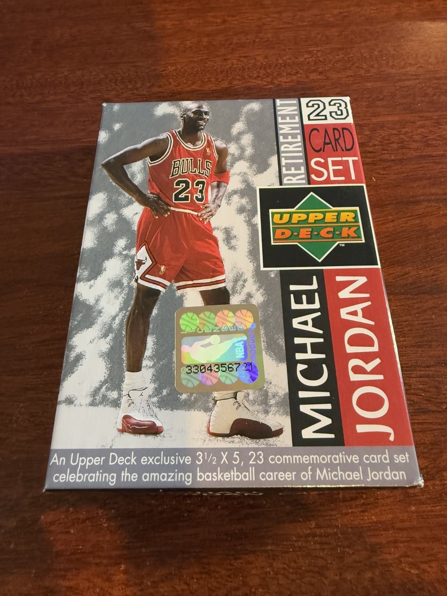 レア90S UPPERDECK JORDAN RETIREMENT CARD Michael Jordan Retirement Card for sale | eBay