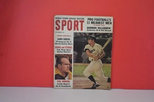 Vtg SPORT MAGAZINE November, 1964 KILLEBREW HORNUNG KOUFAX MIKE GARRETT GOOD! - Picture 1 of 7