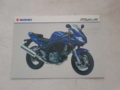 SUZUKI SV650S Motorcycle Sales Spec Leaflet MAR 2005 #MB05SV650S-LEAF - Image 1 of 2