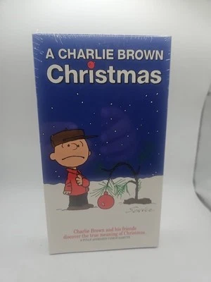 A Charlie Brown Christmas (VHS, 1991) Factory Sealed Shell Promo Tape  Foto 1 de 4