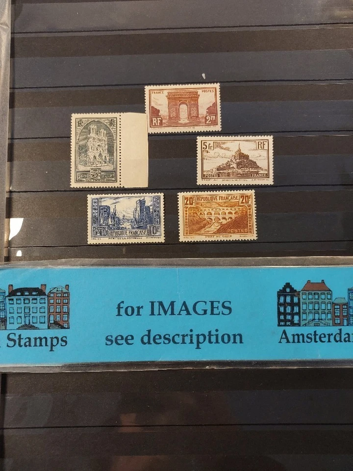 França 1929-1931 Edifícios Definitivos Muito Bom Estado Perfeito Bom Conjunto Alto CAT TOP! - Imagem 1 de 1