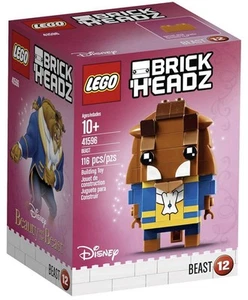 LEGO BrickHeadz Beast 41596 Disney Building Toy Beauty And The Beast Retired NIB - Picture 1 of 4