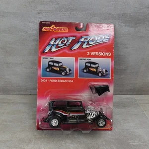 Majorette Hot Rods Ford Sedan 1934 Diecast Black Racing Car #2603 Brand New 1:32 - Picture 1 of 9