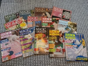Magic Crochet Magazines Lot of 13 1982-89 READ Desc For Issue Info - Bild 1 von 1