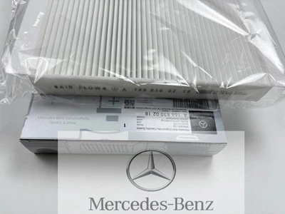 Filtro de polvo de cabina Mercedes Benz ML GLS C E GLE GL 1668300218 OEM Foto 1 de 4