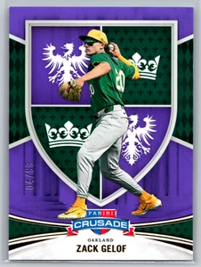 Zack Gelof 2024 Panini Crusade Purple /99 #120 Oakland Athletics - Picture 1 of 2