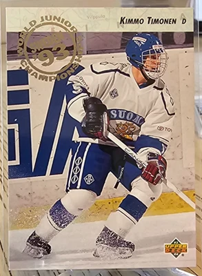 1993-94 Upper Deck Kimmo Timonen #268 Flyers - Image 1 of 2