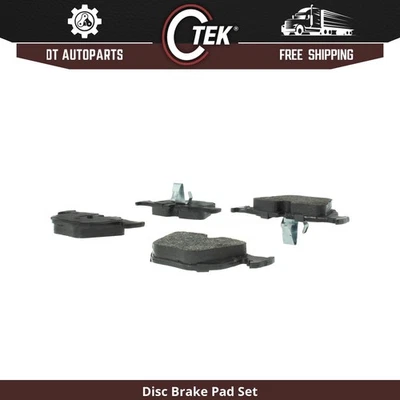 Para BMW 740i 1995, 1997-2001 | Pastillas de freno de disco traseras centradas | Semimetálicas Foto 1 de 4