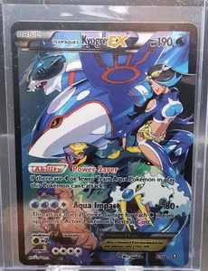 Pokemon TCG Double Crisis Team Aqua's Kyogre EX 6/34 Holo LP *USE LISTED PHOTOS* - Picture 1 of 2