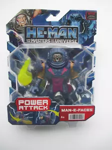 HE-MAN AND THE MASTERS OF THE UNIVERSE *MAN-E-FACES* POWER ATTACK 14cm NEW! 4+ - Picture 1 of 1