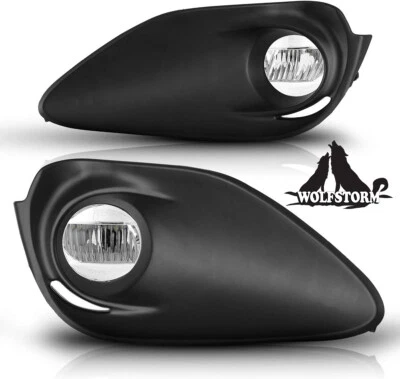 Luces antiniebla LED de repuesto para parachoques de conducción lámpara transparente L&R para Toyota Prius C 2017 Foto 1 de 4