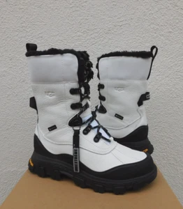 UGG WHITE ADIRONDACK MERIDIAN WATERPROOF BOOTS, WOMEN US 5.5/ EUR 36.5 ~NIB - Picture 1 of 8
