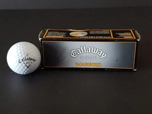 Callaway Warbird Golf Balls 1 Sleeve 3 Balls NEW - Imagen 1 de 11