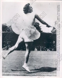 1953 Argentine Tennis Player Maria Teran De Weiss Press Photo - Picture 1 of 2