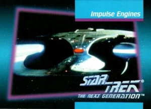 1992 Impel STAR TREK TNG The Next Generation #050 Impulse Engines - Picture 1 of 2