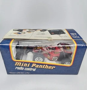 Nikko America Inc Mini Panther 24201 RC Remote Radio Controlled Car 1/24 Vintage - Picture 1 of 5