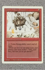 MAGIC THE GATHERING GOBLIN BALLOON BRIGADE 1X- REVISED EDITION  - UNCOMMON - NM