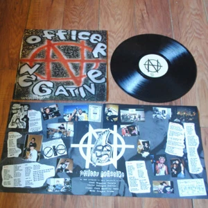 Officer Negative Dead to the World Vinyl LP Record 1998 Punk Album w/ bonus song - Picture 1 of 5