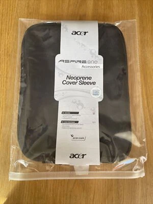 GENUINE Acer Aspire 10" Laptop/Netbook Protective Neoprene Sleeve Case - Image 1 of 4