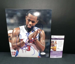 RODNEY STUCKEY DETROIT PISTONS NBA SIGNED 8X10 PHOTO W/JSA COA  - Picture 1 of 1