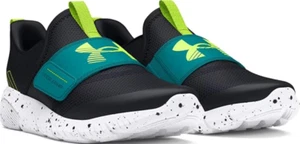 NEW Under Armour Boy's Flash Speckle Running Shoe Slip On Pre-School Youth 3Y - Picture 1 of 4