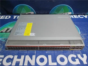Cisco NEXUS 2348UPQ N2K-C2348UPQ-10GE V02 Switch Used w/ Rack Mount Rails - Picture 1 of 7