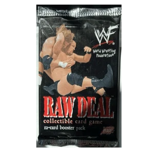 WWF WWE Raw Deal Booster Pack SPANISH Stone Cold Steve Austin - Picture 1 of 1