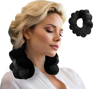 Total Pillow Donut Pillow for Airplane & Travel, Sleeping Neck Pillow, Microbead - Picture 1 of 12