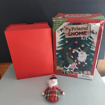 Christmas Gnome 24 day Advent Kit & Book - My Friend Gnome- New Open Box - Image 1 of 4