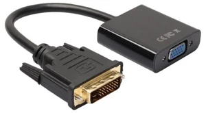10 Inches Long Premium DVI To VGA Video Adapter - Picture 1 of 3