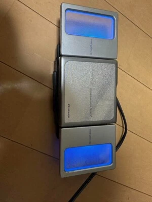 Panasonic SJ-MJ57 MD Walkman Portable MD Player  Speaker Silver Good - Image 1 of 4