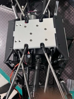 Aluminum 7075 Main Chassis  FOR AXIAL 1/8 GILAMON AXP8 RC CAR TOY PARTS - Image 1 of 3