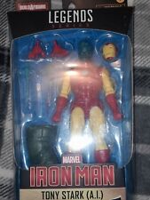 Marvel Legends Tony Stark  A.I.  6 in Action Figure New - MISB Mr Hyde Wave