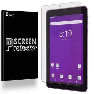 [3-PK BISEN] Clear Screen Protector Guard Shield For Onn 7" Tablet / Onn Surf 7" - Picture 1 of 3