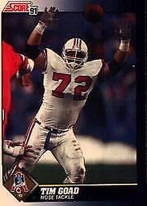 B5012- 1991 Score Football Cards 501-686 +Inserts -You Pick- 15+ FREE US SHIP - Picture 1 of 328
