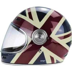 VIPER F659 Premium Retro Helmet S Full Face Vintage Classic -Union Jack - Picture 1 of 4