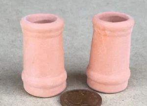Casa de Muñecas Terracota Chimenea Macetas 2 Plantas 3.5cm Escala 1:12 661 Tumdee - Imagen 1 de 6