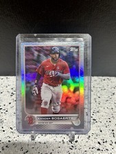 2022 Topps Series 1 XANDER BOGAERTS #8 RAINBOW FOIL PARALLEL Boston Red Sox